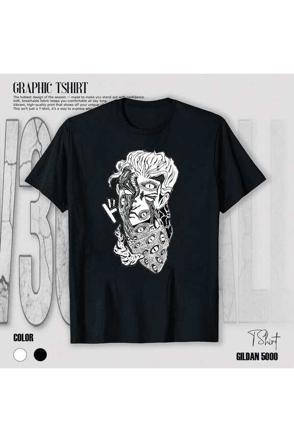 Anime Villain Jojo's Bizarre Adventure Graphic Design Unisex T-Shirt V15574, up to Size 5XL