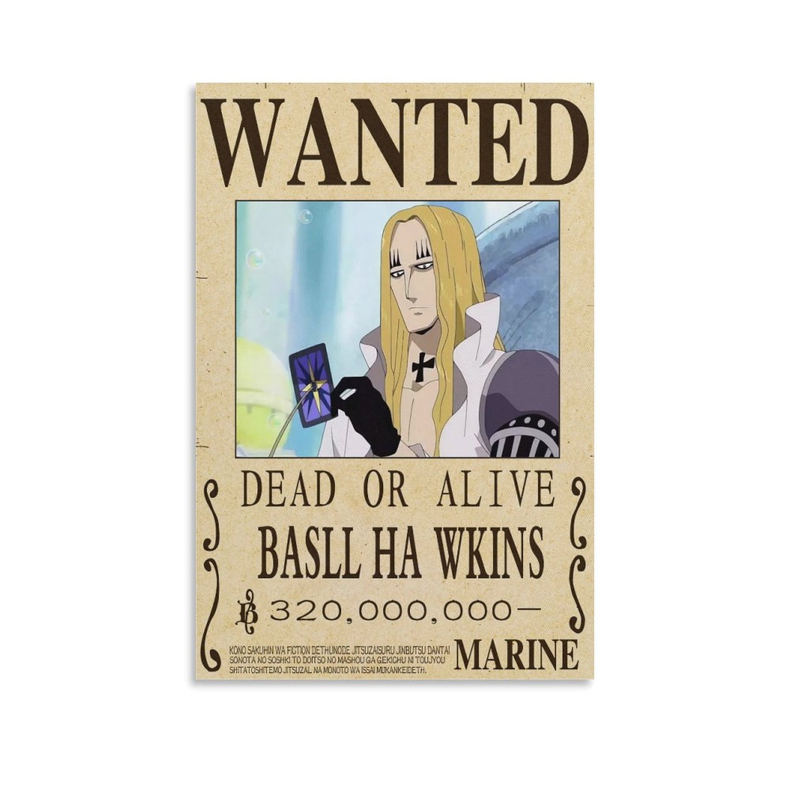 Lot de 10 Anime Posters Wanted,Posters Wanted 28.5x19 cm,Poster Manga