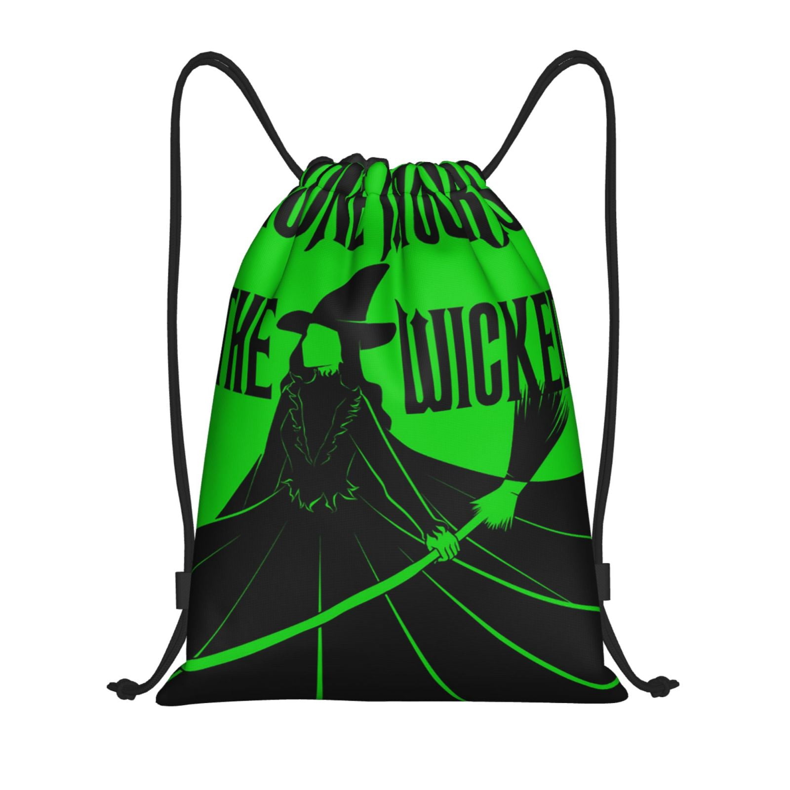Anime Wicked Musical Drawstring Backpack Gym Bags Sport Sackpack For ...