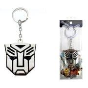 Anime World Transformers Autobot Chrome Keychain Key Ring