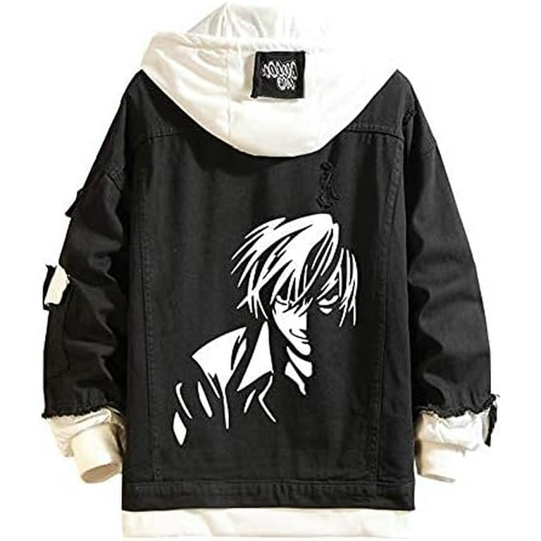 Black anime jacket shop