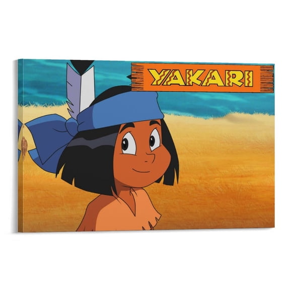 Anime Yakari Germany Poster Posters Art Print Wall Photo Paint Poster Hanging Picture Family Bedroom Decor Gift 20x30inch(50x75cm)