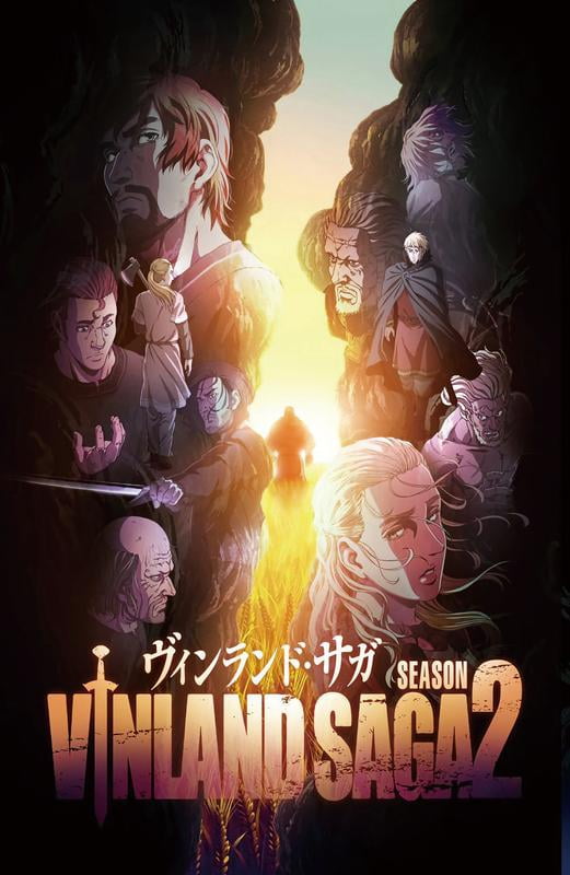 Anime cartoon Vinland Saga SEASON 2 Poster Cool Wall Decor Art