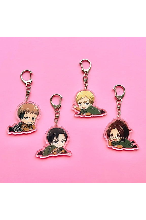 Anime chibi characters keychains (1 keychain)
