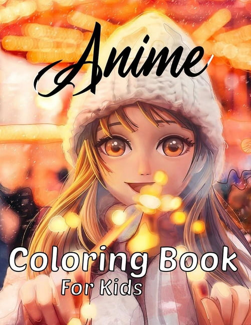 ANIME Coloring Book For Kids, Adults Or Anyone Who Loves Anime Characters:  Beautiful Anime Manga Coloring book Cute Hawaii Characters, Japanese Manga  Anime Coloring Pages: unknown author: 9783604425233: : Books