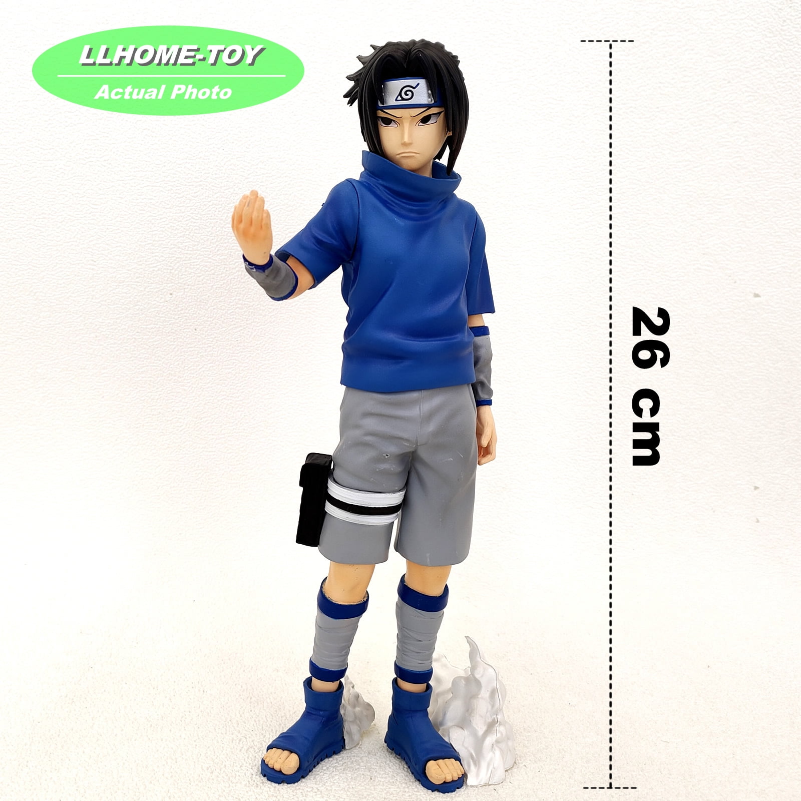 Anime ninja Uchiha Sasuke challenge boyhood first part Standing Figure ...