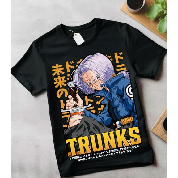 Anime trunks Special Unisex T-shirt Manga tee Anime Exclusive Shirt DBZ