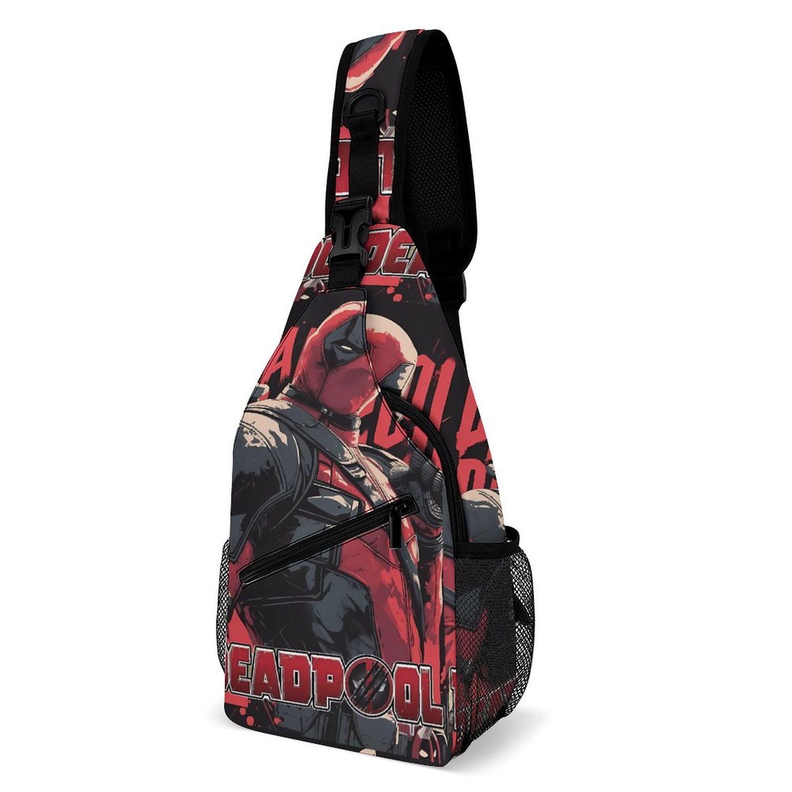 AnimeDead_pool Crossbody Backpack For Men Women Sling Bag Cartoon Chest ...