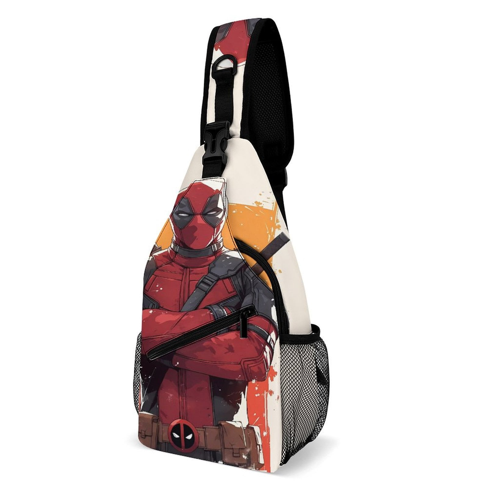 AnimeDead_pool Crossbody Backpack For Men Women Sling Bag Cartoon Chest ...