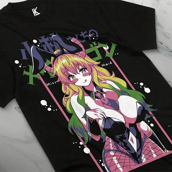 AnimeDragon Maid Tou Waifu T Shirt Size S - 5XL Gift For Friends