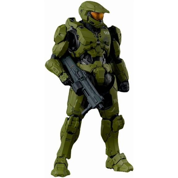 AnimeHalo Infinite: Master Chief Mjolnir MK VI [GEN 3] 1:12 Scale Action Figure, Multicolor
