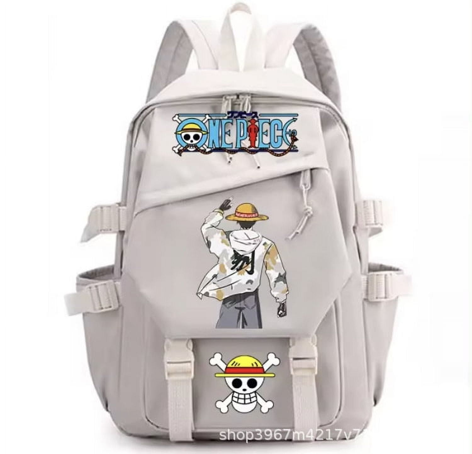 AnimeONEPIECE Backpack for Teen/Womens/Mens Cartoon Daypack for Camping ...