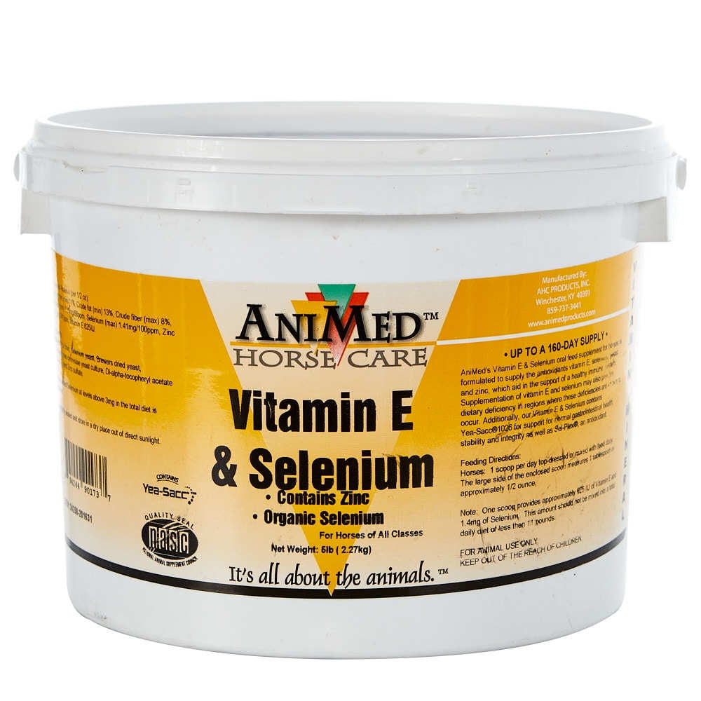 Animed Vitamin E and Selenium with Zinc 5lb