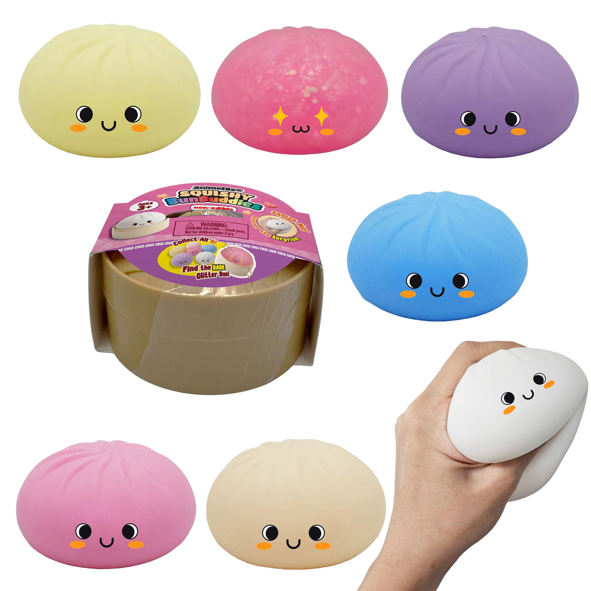 Animolds Squishy Bao Bun Buddies