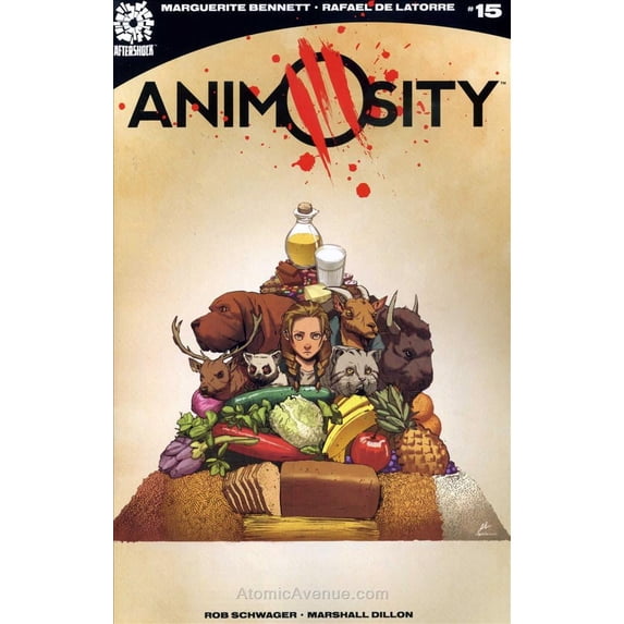 Animosity #15 VF ; AfterShock Comic Book