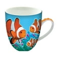 thumbnail image 1 of Animug Clown Fish Mug by Deluxebase – 15oz Ceramic Coffee Cup – Dishwasher Safe Novelty Gift, 1 of 2