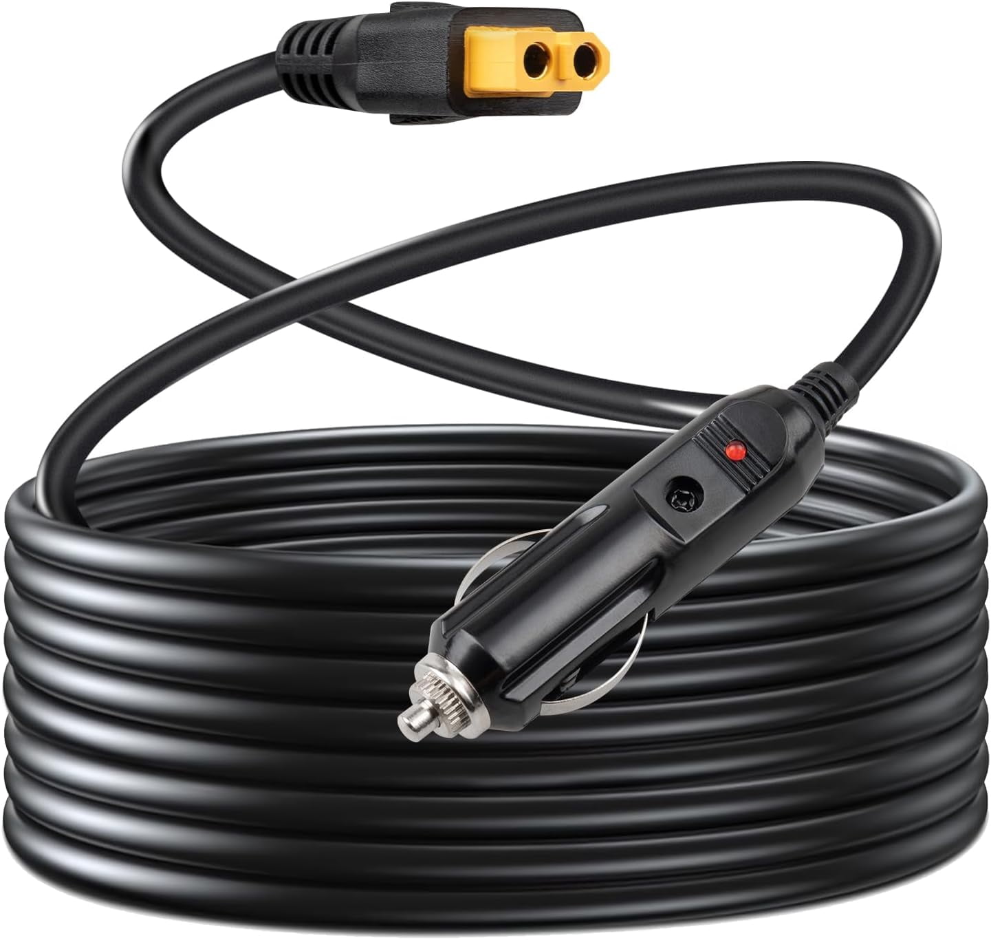 12V XT60 Car Charging Cable Cigarette Lighter for Bluetti EB55 Charger Adapter Compatible with Anker 757/767 Ecoflow Delta/River Series Portable Power Station