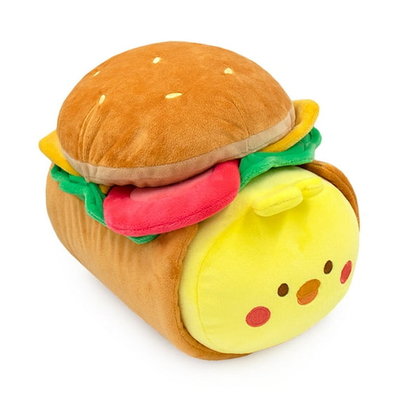 Anirollz 12" Medium Blanket Plush Cute Chick Character Squishy Stuffed Animal Plush Toy : Chickiroll