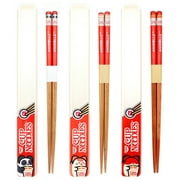 Anirollz Coosy x Nissin Cup Noodles Chopsticks Reusable with Case 3pcs Set