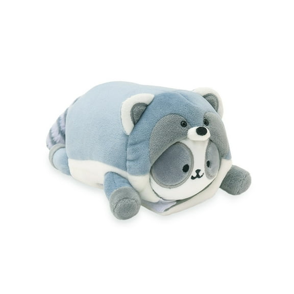 Anirollz Fall Animals 6” Small Raccoon Outfitz Pandaroll Stuffed Animal Plush Toy