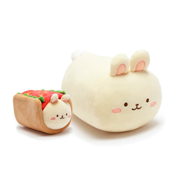 Anirollz Plush Gift Set 2pcs Bunny Hot Dog Toy Bunniroll