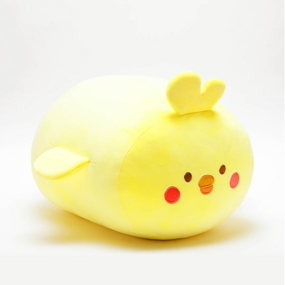 Anirollz Stuffed Animal Yellow Chick Toy Pillow Large 15" (Chickiroll)