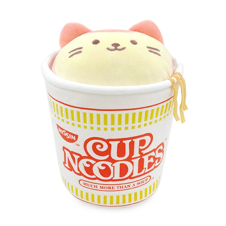 Cat Plush Noodle Stuffed Animal Anirollz X Nissin Cup Noodles