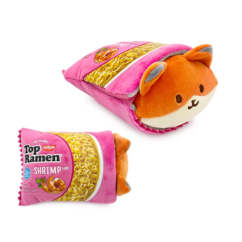 Anirollz x Nissin Top Ramen Foxiroll: Small Plush Toy with Crinkle