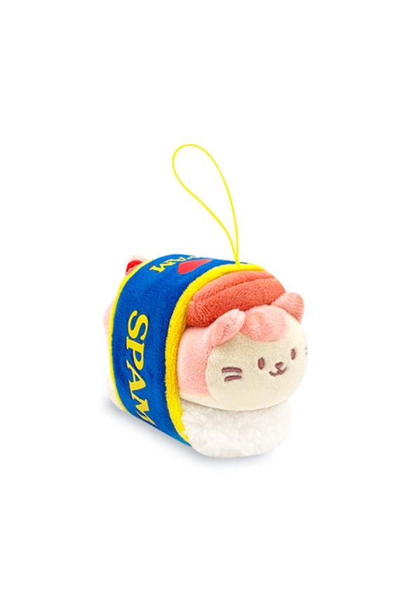 x SPAM Ham 4" Cute Cat Kitten Character Plush Keychain Soft Squishy Stuffed Animal Toy Keychain : Kittiroll