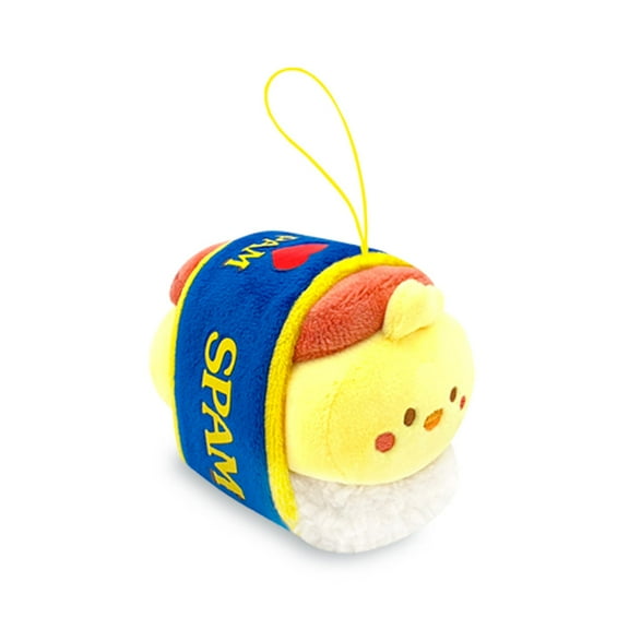 Anirollz x SPAM Ham 4" Cute Chick Character Plush Keychain Soft Squishy Stuffed Animal Toy Keychain : Chickiroll