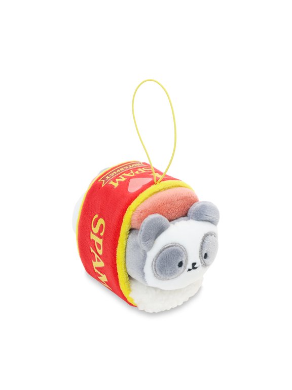 x SPAM Ham 4" Cute Panda Bear Character Plush Keychain Soft Squishy Stuffed Animal Toy Keychain : Hot & Spicy Pandaroll
