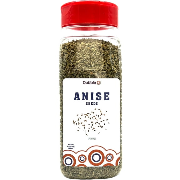 Anise Seeds - 8 oz. - Non GMO, Kosher, Halal, and Gluten Free - Dubble O Brand