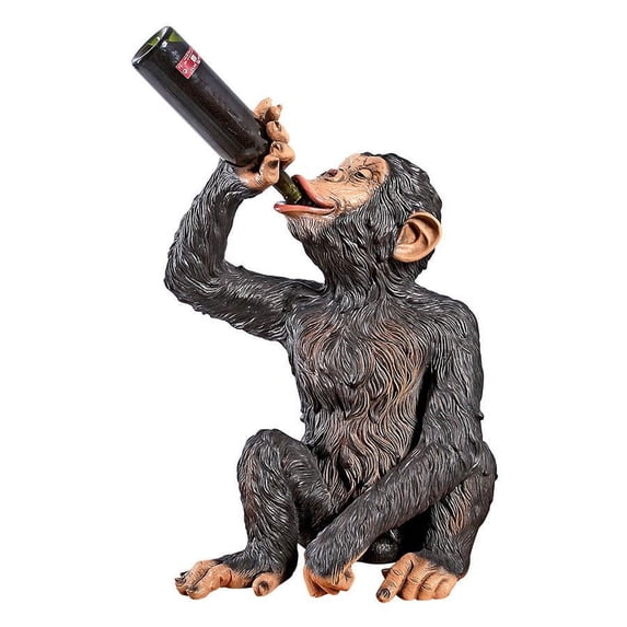 Anisetta Liqueur Drinking Monkey Statue - Based on Biscaretti 1925 Litho by XoticBrands - Veronese Size (Medium)