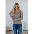 thumbnail image 1 of Anissa Sweater - Latte, 1 of 5