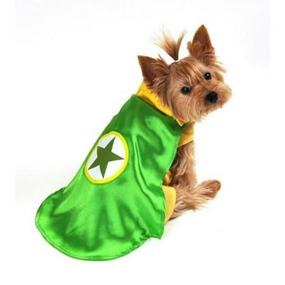 Anit Accessories EPAP1091-XS Superhero Green Dog Costume- Extra Small