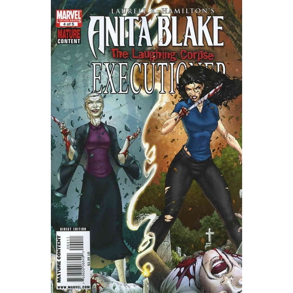 Anita Blake: The Laughing Corpse-Executioner #4 VF ; Marvel Comic Book