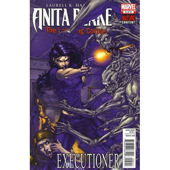 Anita Blake: The Laughing Corpse-Executioner #5 VF ; Marvel Comic Book