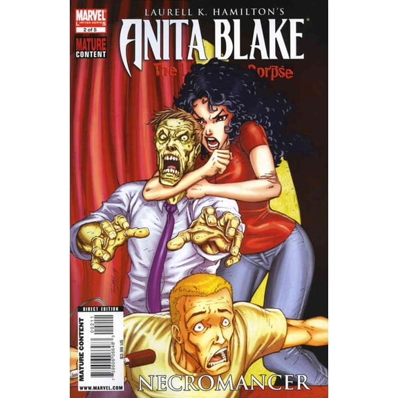 Anita Blake: The Laughing Corpse-Necromancer #2 VF ; Marvel Comic Book