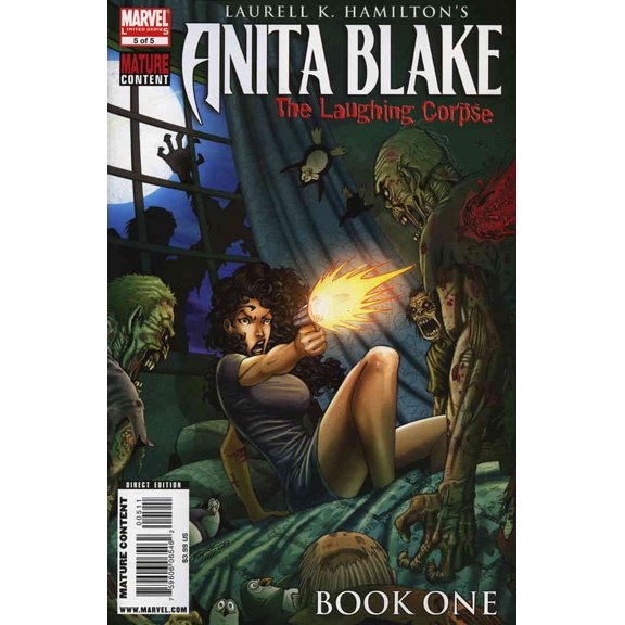 Anita Blake, Vampire Hunter: The Laughing Corpse #5 VF ; Marvel Comic Book