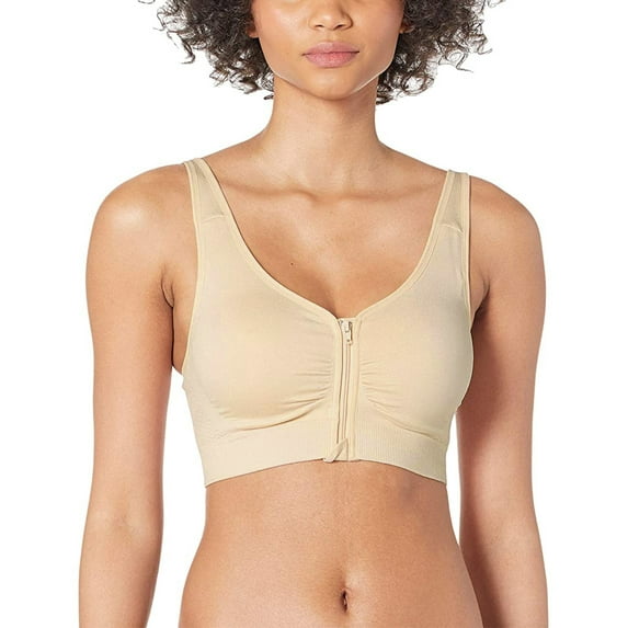 Anita Care Lynn Pocketed Post Surgery Bra (5768X),XL,Desert