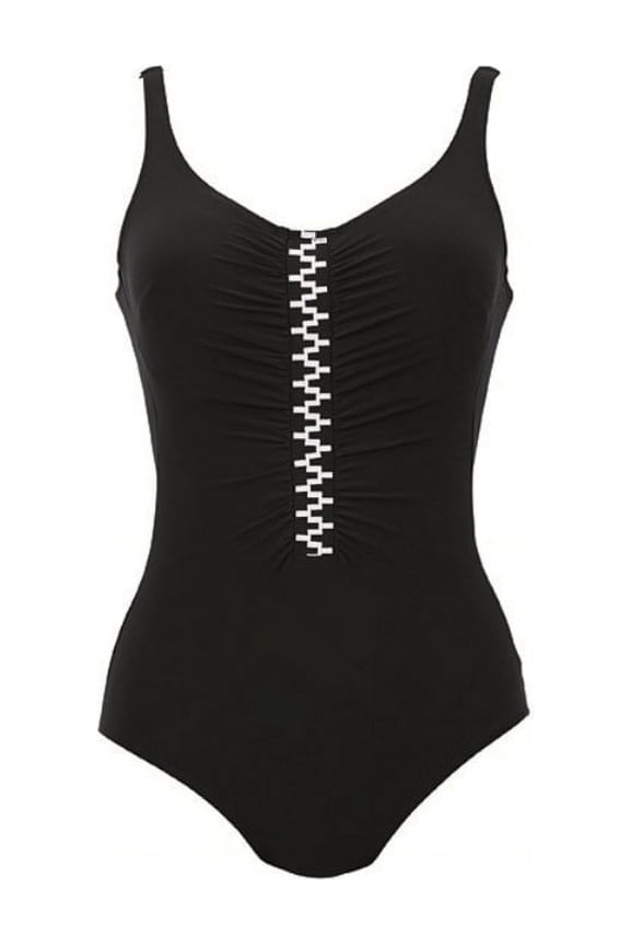 Comfort Women`s Swimsuit, 08C, black