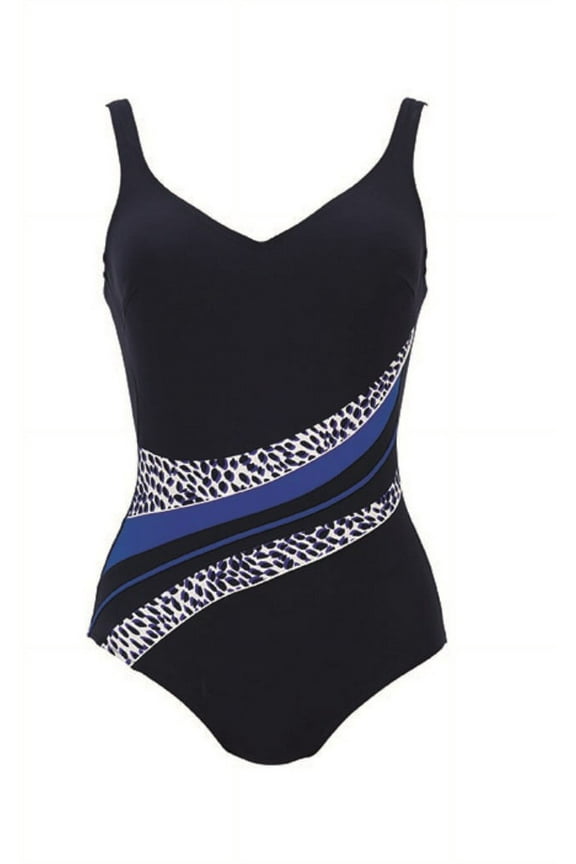 Comfort Women`s Swimsuit, 08C, blue moon
