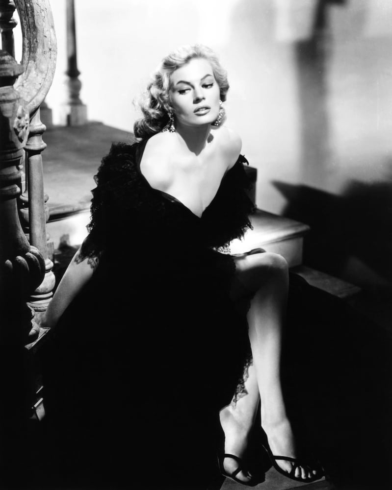 Anita Ekberg Canvas Art - (16 x 20)