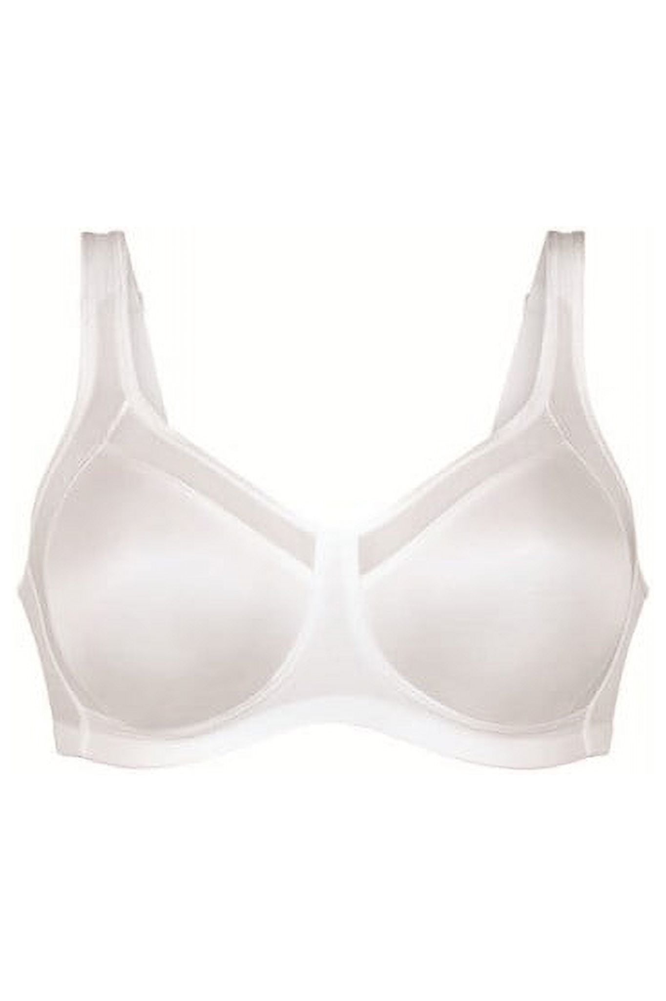 Anita Maternity Nursing Bra - Softcup Comfort Bra With Nursing Clips, Lightly Padded Straps - White, Size 32G