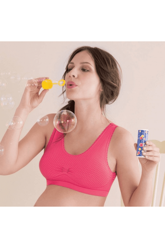 Maternity Women`s Seamless Pregnancy Bustier, S, Lollipop