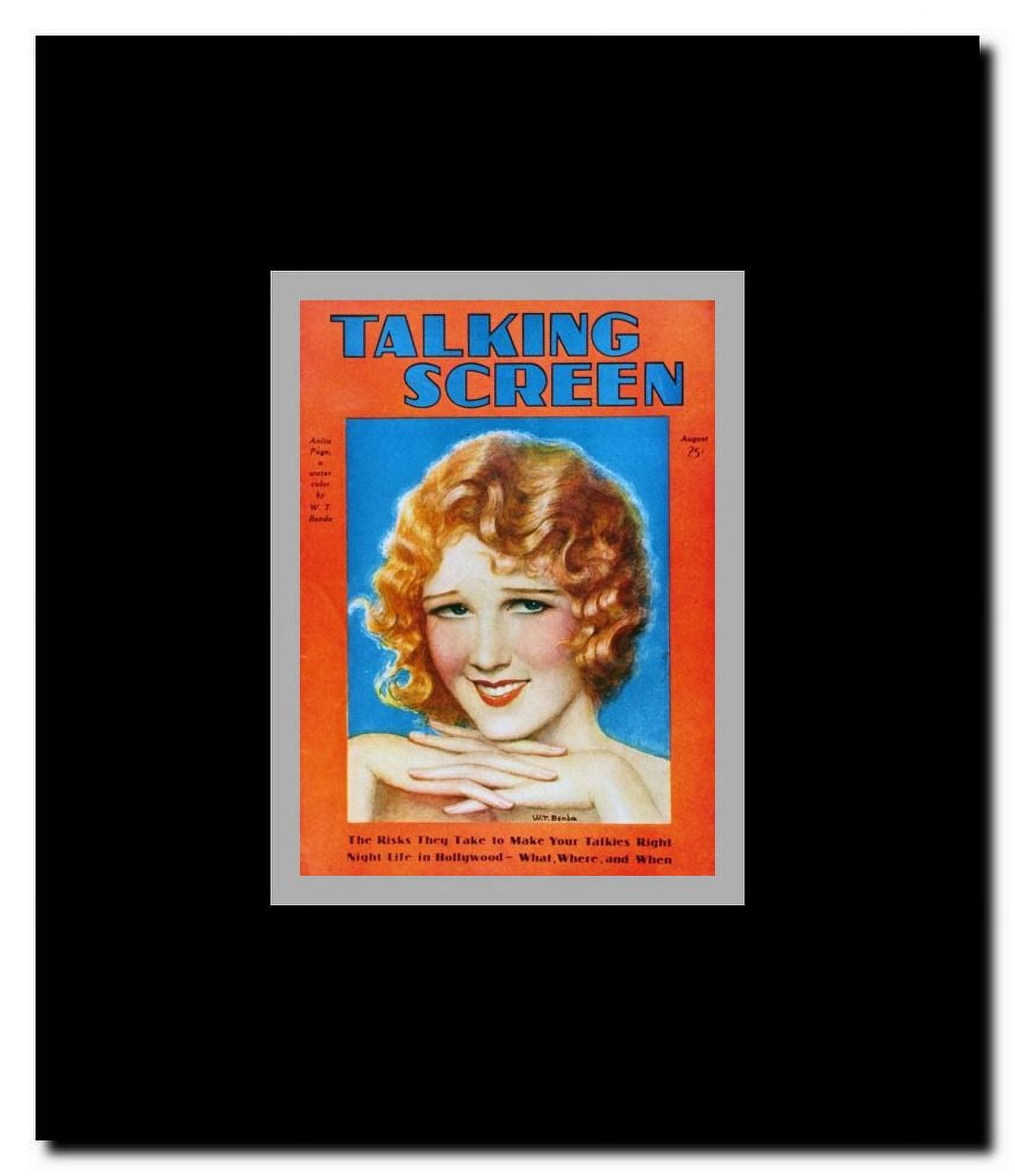 Anita Page Framed Movie Poster