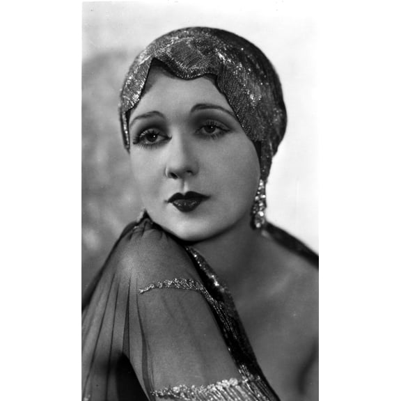 Anita Page on a See Through Shawl Portrait Photo Print (8 x 10)
