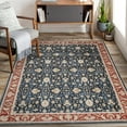 thumbnail image 1 of Anita Traditional Navy Area Rug Rectangle 2' x 3' Rectangle, 1 of 6