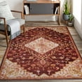 thumbnail image 1 of Anita Traditional Red Area Rug Rectangle 4' x 6' Rectangle, 1 of 6