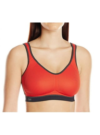 Anita Active Air Control Wire Free Sports Bra (5544) 32AA/Blue/Orange at   Women's Clothing store